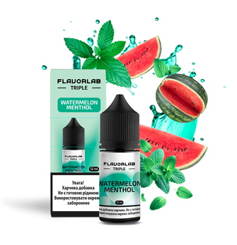 Набор жидкости Flavorlab Triple 30 мл 65 мг Salt Watermelon Menthol (Арбуз Ментол)