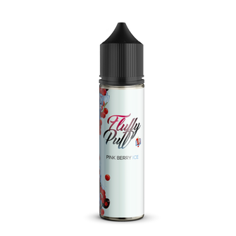 Набор жидкости Fluffy Puff 60 мл 0 мг Org Pink Berry Ice (Розовые ягоды Лед)
