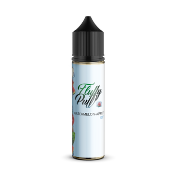Набор жидкости Fluffy Puff 60 мл 0 мг Org Watermelon Apple Ice (Арбуз Яблоко Лед)