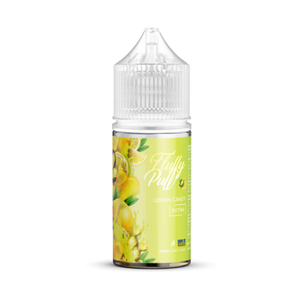 Набор жидкости Fluffy Puff 30 мл 0 мг Salt Lemon Candy Ice (Лимонная конфета Лед)