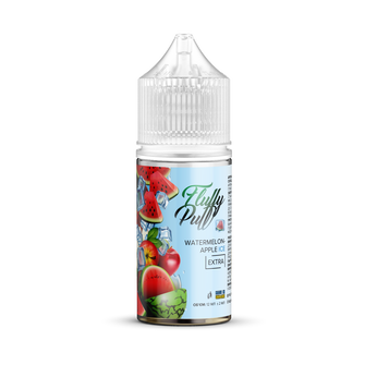 Набор жидкости Fluffy Puff 30 мл 0 мг Salt Watermelon Apple Ice (Арбуз Яблоко Лед)