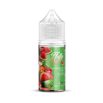 Набор жидкости Fluffy Puff 30 мл 0 мг Salt Watermelon Apple (Арбуз Яблоко)