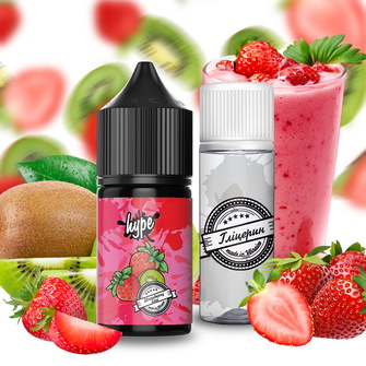 Набір рідини Hype 30 мл 25 мг Salt Strawberry Kiwi (Полуниця Ківі)