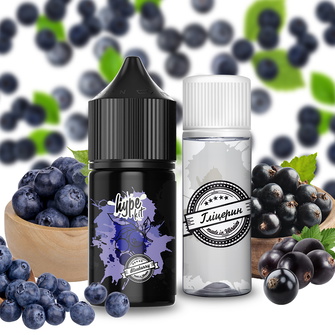 Набір рідини Hype 30 мл 60 мг Salt Blueberry (Лохина)