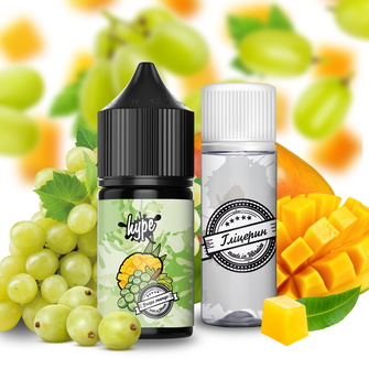 Набір рідини Hype 30 мл 60 мг Salt Grape Mango (Виноград Манго)