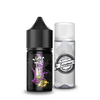 Набір рідини Hype Black 30 мл 25 мг Salt Grape Lemonade (Виноградний лимонад)