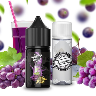 Набір рідини Hype Black 30 мл 50 мг Salt Grape Lemonade (Виноградний лимонад)