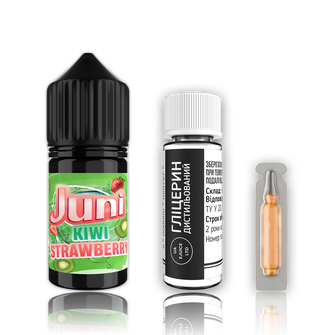 Набір рідини Juni 30 мл 65 мг Salt Kiwi Strawberry (Ківі Полуниця)