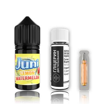 Набор жидкости Juni 30 мл 65 мг Salt Lemon Watermelon (Лимон Арбуз)