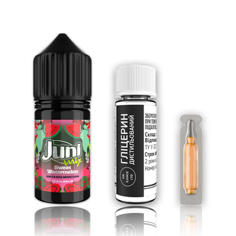 Набір рідини Juni Mix 30 мл 50 мг Salt Sweet Watermelon (Солодкий кавун)