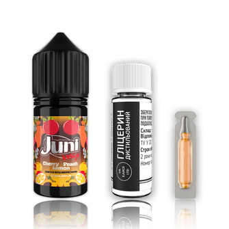 Набор жидкости Juni Mix 30 мл 65 мг Salt Cherry Peach Lemon (Вишня Персик Лимон)