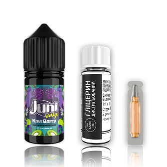 Набір рідини Juni Mix 30 мл 65 мг Salt Kiwi Berry (Ківі Ягоди)
