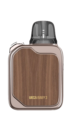 Pod-система Lost Vape Ursa Baby 3 Pod Kit Oak Wood (Бронзово-коричневий)