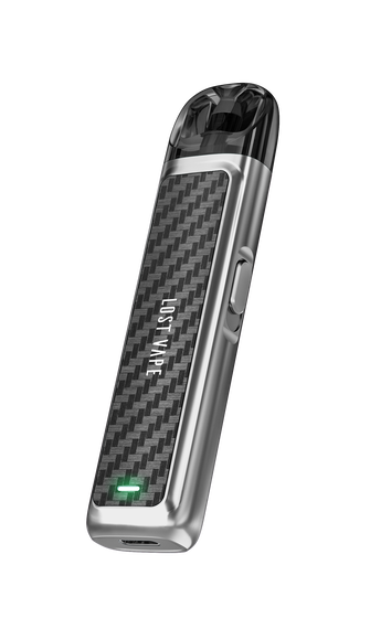 Pod-система Lost Vape Ursa Nano Pod Kit Silver Carbon Fiber (Серебряно-черный)