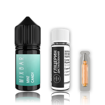Набір рідини Mix Bar 30 мл 50 мг Salt Mint Candy (М’ятна цукерка)