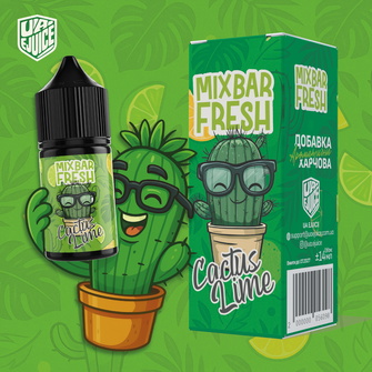 Набір рідини Mix Bar Fresh 15 мл 50 мг Salt Cactus Lime (Кактус Лайм)