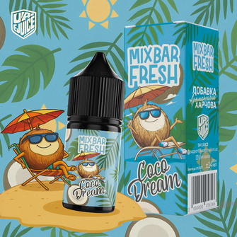 Набор жидкости Mix Bar Fresh 15 мл 50 мг Salt Coco Dream (Кокос Личи Лед)