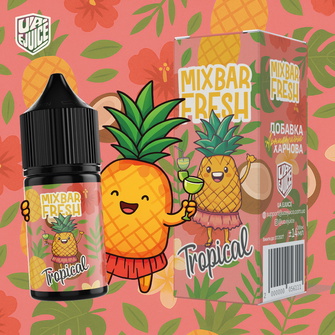 Набор жидкости Mix Bar Fresh 30 мл 50 мг Salt Tropical (Тропические фрукты)