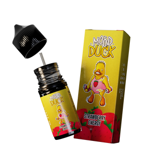 Набір рідини Mood Duck 30 мл 50 мг Salt Strawberry Energy (Полуничний енергетик)