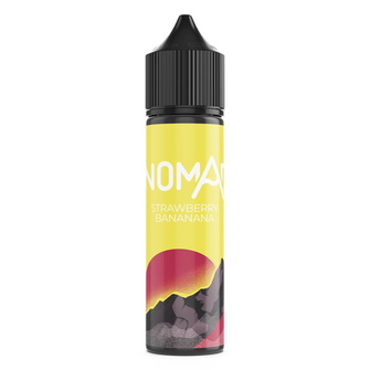Набор жидкости Nomad 60 мл 3 мг Org Strawberry Bananana (Клубника Банан)