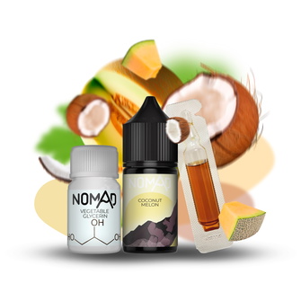 Набір рідини Nomad 30 мл 30 мг Salt Coconut Melon (Кокос Диня)