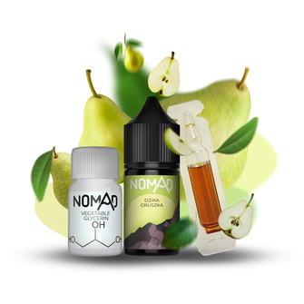 Набір рідини Nomad 30 мл 30 мг Salt Dzika Gruszka (Груша)