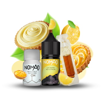 Набір рідини Nomad 30 мл 30 мг Salt La Tarte Au Citron (Лимонний пиріг)