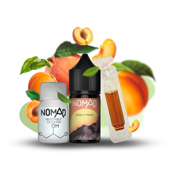 Набір рідини Nomad 30 мл 30 мг Salt Peach Trees (Персик)