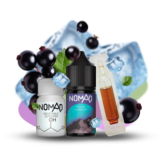 Набір рідини Nomad 30 мл 30 мг Salt Polar Currant (Смородина Ментол Лід)