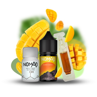 Набір рідини Nomad 30 мл 30 мг Salt Sunny Mango (Манго)