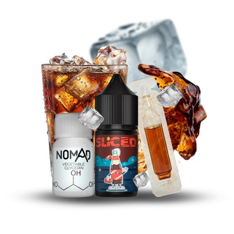Набір рідини Sliced 30 мл 30 мг Salt Cola (Кола)