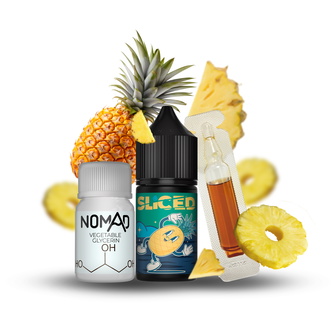 Набір рідини Sliced 30 мл 50 мг Salt Pineapple (Ананас)