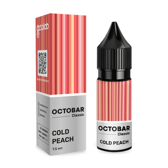 Набір рідини Octobar Classic 15 мл 50 мг Salt Cold Peach (Персик Лід)