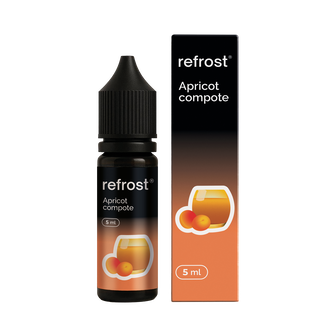 Набір рідини Refrost 15 мл 50 мг Salt Apricot Compote (Абрикосовий компот)