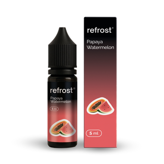 Набір рідини Refrost 15 мл 50 мг Salt Papaya Watermelon (Папая Кавун)