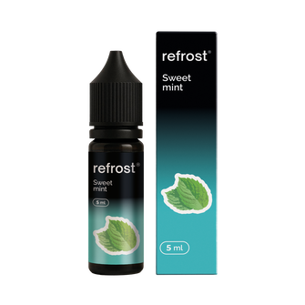 Набор жидкости Refrost 15 мл 50 мг Salt Sweet Mint (Сладкая мята)