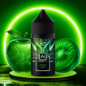 Набор жидкости WES AI 30 мл 50 мг Salt Apple Kiwi (Яблоко Киви)
