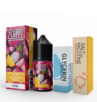 Набір рідини ZeeZee 30 мл 50 мг Salt Dragonfruit Mango (Пітая Манго)