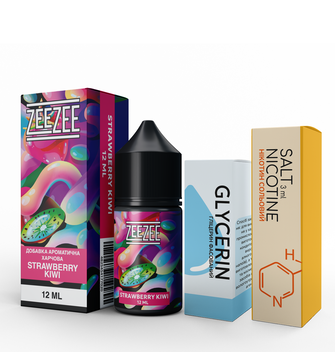 Набір рідини ZeeZee 30 мл 50 мг Salt Strawberry Kiwi (Полуниця Ківі)